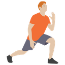 Physical Exercise Stretch Muscle Workout Icon
