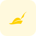 Pied Piper Hat Technology Logo Social Media Logo Icon