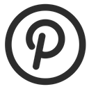 Pinterest Social Media Logo Icon