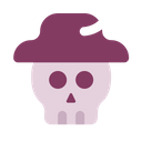 Pirate Skull Halloween Icon