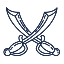 Pirates Swords Icon
