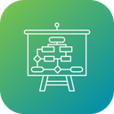 Planning Strategy Tactics Icon