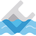 Plastic Pollution Water Pollution Ocean Water Icon