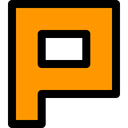 Plurk P Social Media Logo Logo Icon