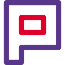 Plurk P Social Logo Social Media Icon