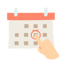 Pointing Date Icon