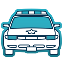 Police Crime Law Icon
