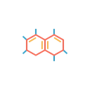 Polymer Science Hexagon Icon