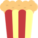 Popcorn Cinema Film Icon