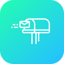 Post Curier Mail Icon