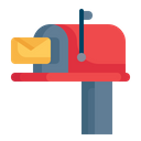 Postbox Letter Box Icon