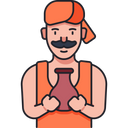 Pottery Man Icon