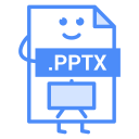 Ppt Pptx Powerpoint Icon