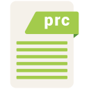 Prc Format File Icon