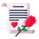 Propose Letter Love Icon