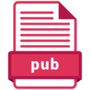 Pub Format File Icon