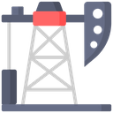 Pumpjack Oil Extract Oil Icon