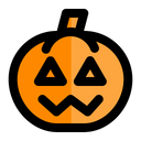Pumpkin Halloween Carved Icon