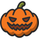 Pumpkin Halloween Spooky Scary Icon