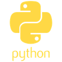 Python Plain Wordmark Icon