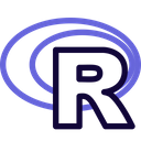 R Project Technology Logo Social Media Logo Icon