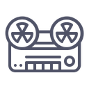 Radio Frequency Tape Icon
