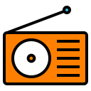 Radio Signal Media Icon