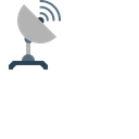 Radio Satellite Electric Icon