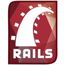 Rails Original Wordmark Icon