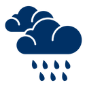 Rainfall Rain Clouds Icon