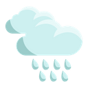 Rainfall Rain Forecast Icon