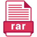 Rar File Formats Icon