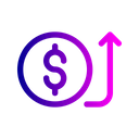 Receive Payment Money Icon