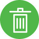 Recycle Delect Dustbin Icon