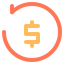 Refund Money Dollar Icon
