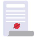 Rejected Document Reject Patent Reject Document Icon