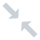 Resize Minimum Arrow Icon