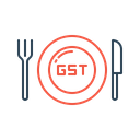 Restaurant Tax Service Icon