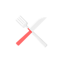 Restaurant Knife Fork Icon