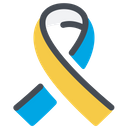 Ribbon Symbol Ukraine No War Icon