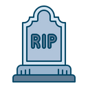 Rip Funeral Death Icon