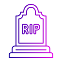 Rip Funeral Death Icon