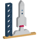 Launch Off Rocket Icon
