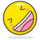 Rolling Smile Face Icon