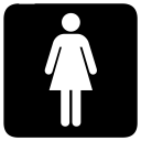 Room Toilet Womens Icon