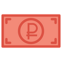 Ruble Money Currency Icon