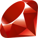 Ruby Technology Logo Social Media Logo Icon
