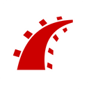 Rubyonrails Brand Logo Icon