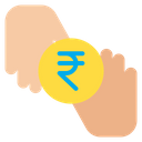 Rupees Donation Coin Icon