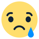 Sad Face Emotion Icon